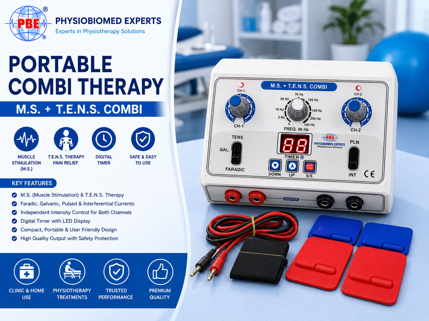 Portable TENS and MS